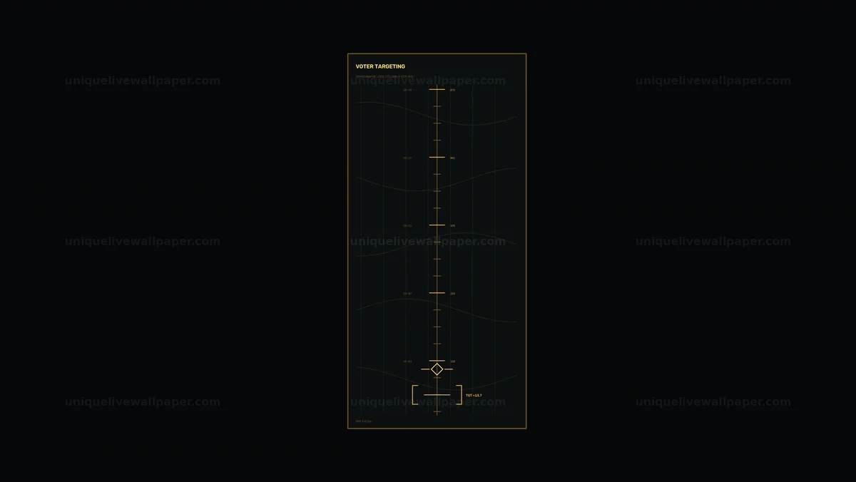 Watermarked thumbnail for Campaign Analysis HUD Voter Targeting Seamless Loop