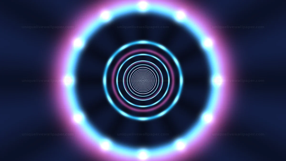 Energy Ring Wormhole Background Seamless Loop