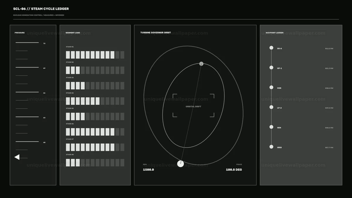 Nuclear Plant Control System Visualization Seamless Loop
