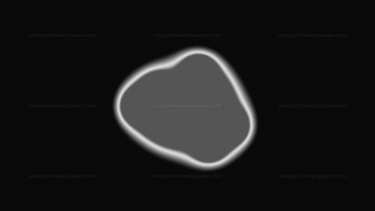 Abstract heart fluid simulation background creates smooth shapes