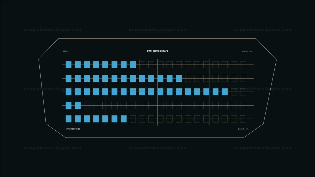 Watermarked thumbnail for Orbital Navigation Burn Sequence HUD