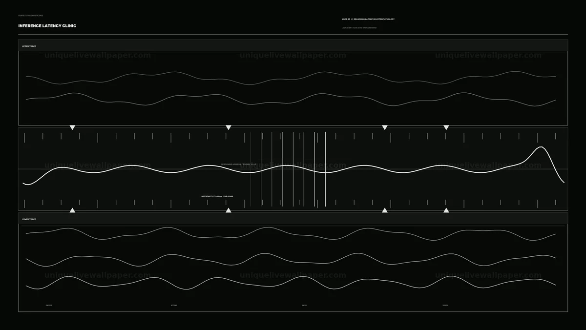 AI Cognition Diagnostic Display Seamless Loop