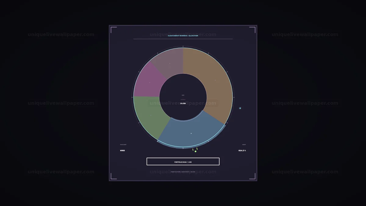 Clean Energy Business Dashboard Allocation Seamless Loop