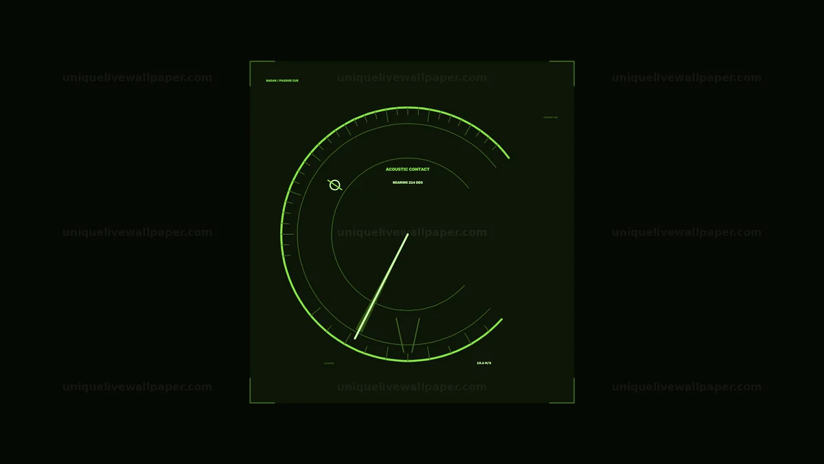 Watermarked thumbnail for Acoustic Contact Bearing HUD Seamless Loop