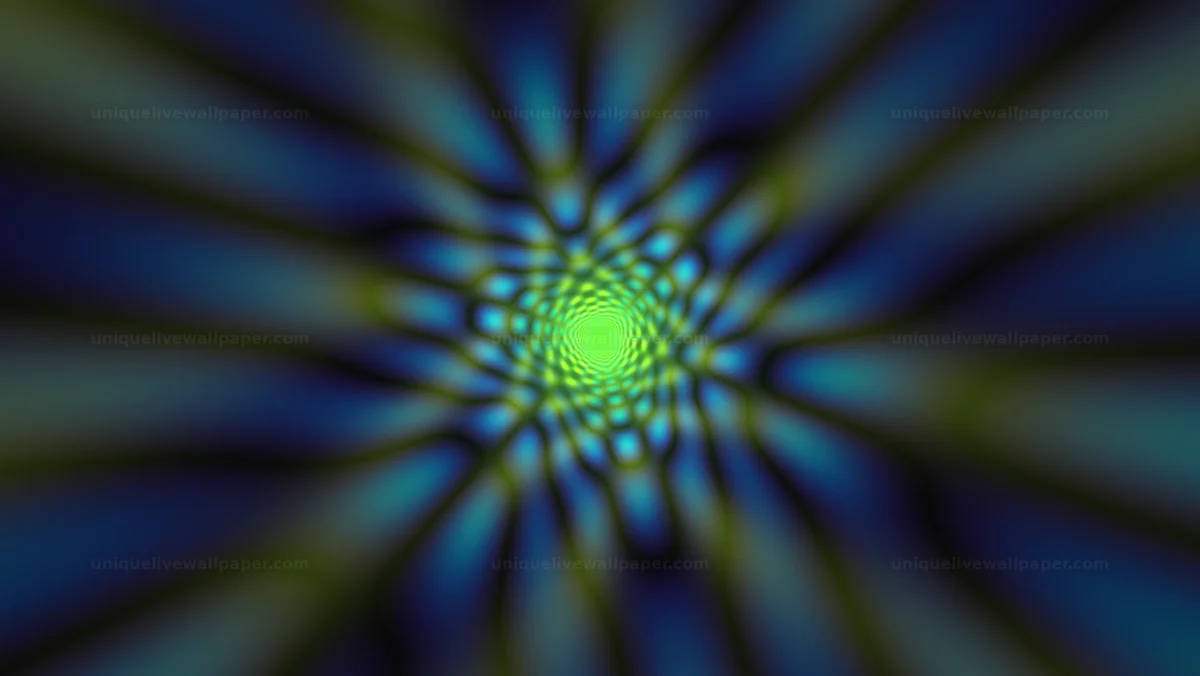Glowing Wormhole Portal Tunnel Background Seamless Loop