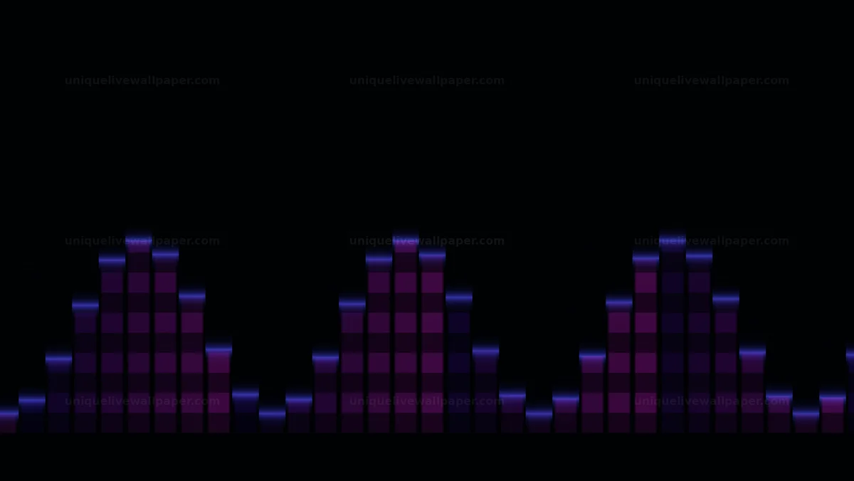 Abstract ultraviolet wave background with dynamic shapes and colors