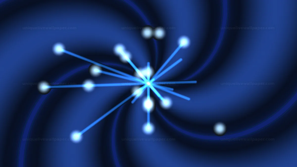 Watermarked thumbnail for Blue Swirling Vortex Light Seamless Loop