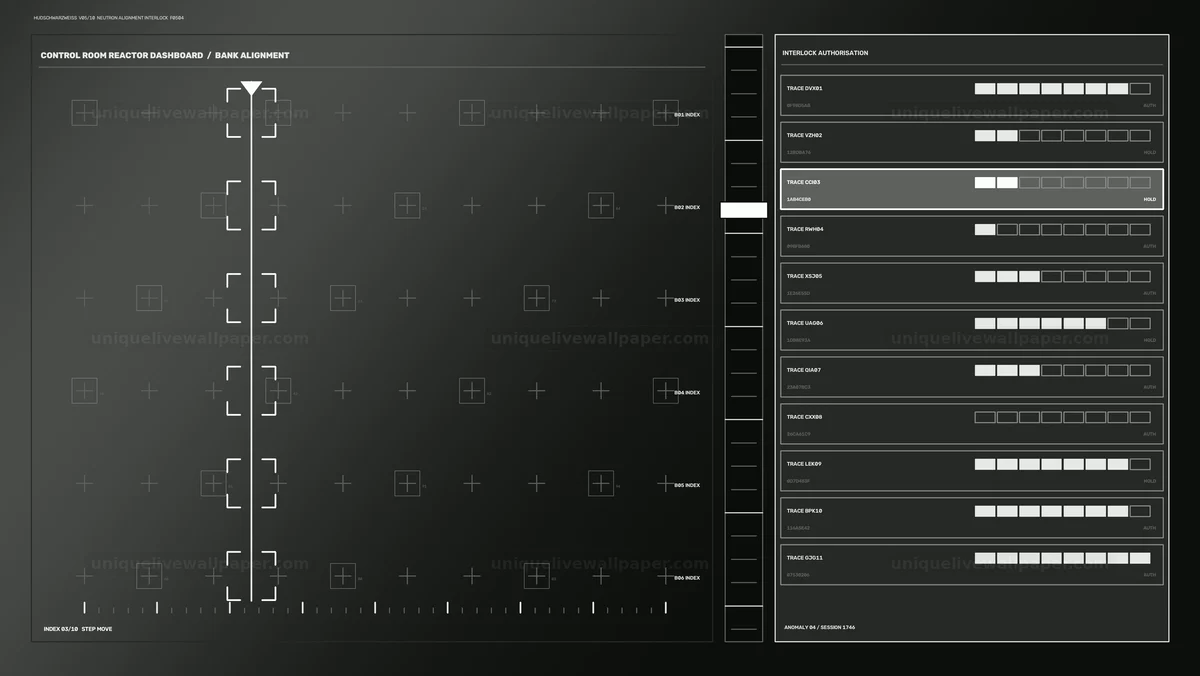 Watermarked thumbnail for Control Room Reactor Dashboard HUD