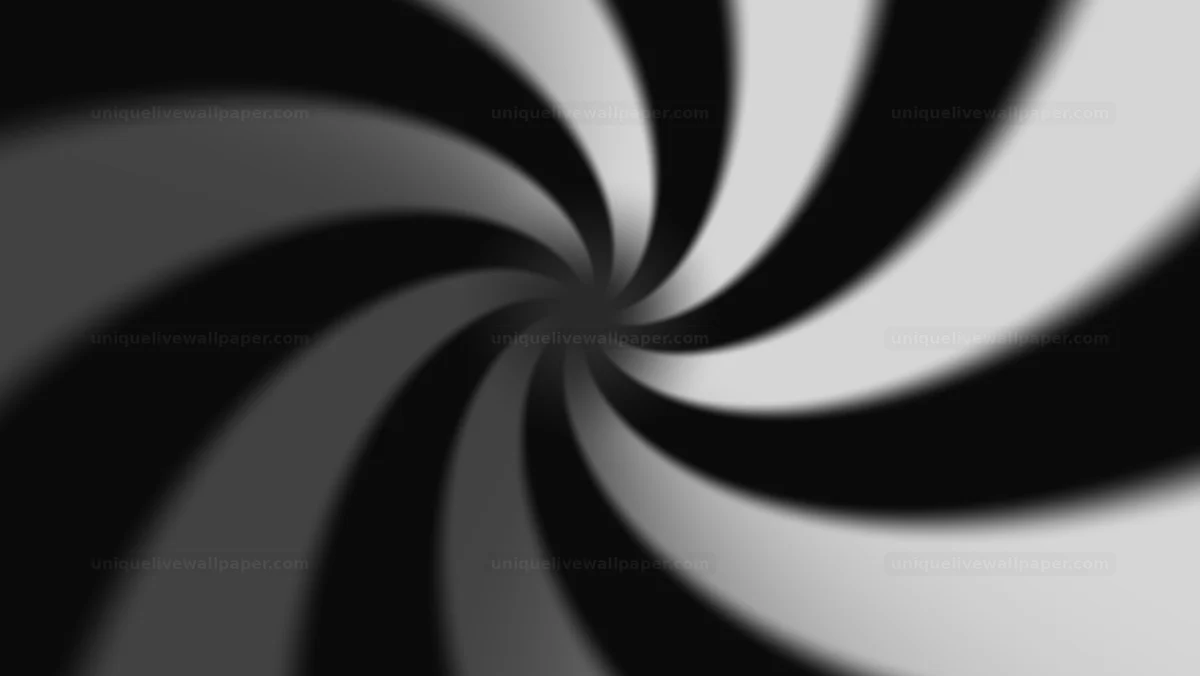 Watermarked thumbnail for Black and White Dimensional Vortex Background Seamless Loop