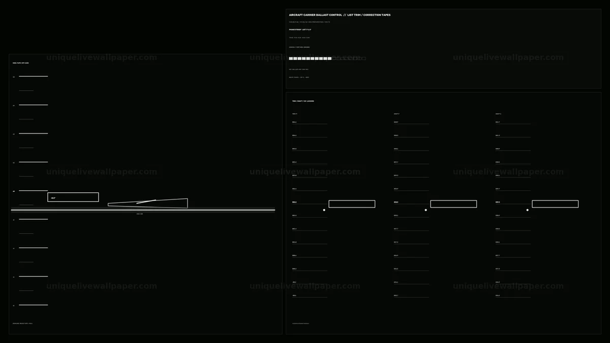 Watermarked thumbnail for Aircraft Carrier Ballast Control Interface Seamless Loop