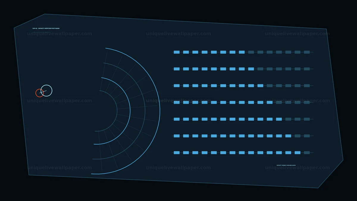 Capacity Dashboard HUD Seamless Loop