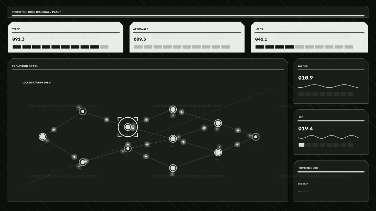 Watermarked thumbnail for Software Deployment Control Panel HUD Seamless Loop
