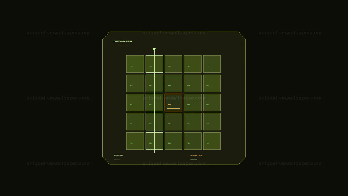 Watermarked thumbnail for Fleet Parity Matrix Analytics HUD Seamless Loop