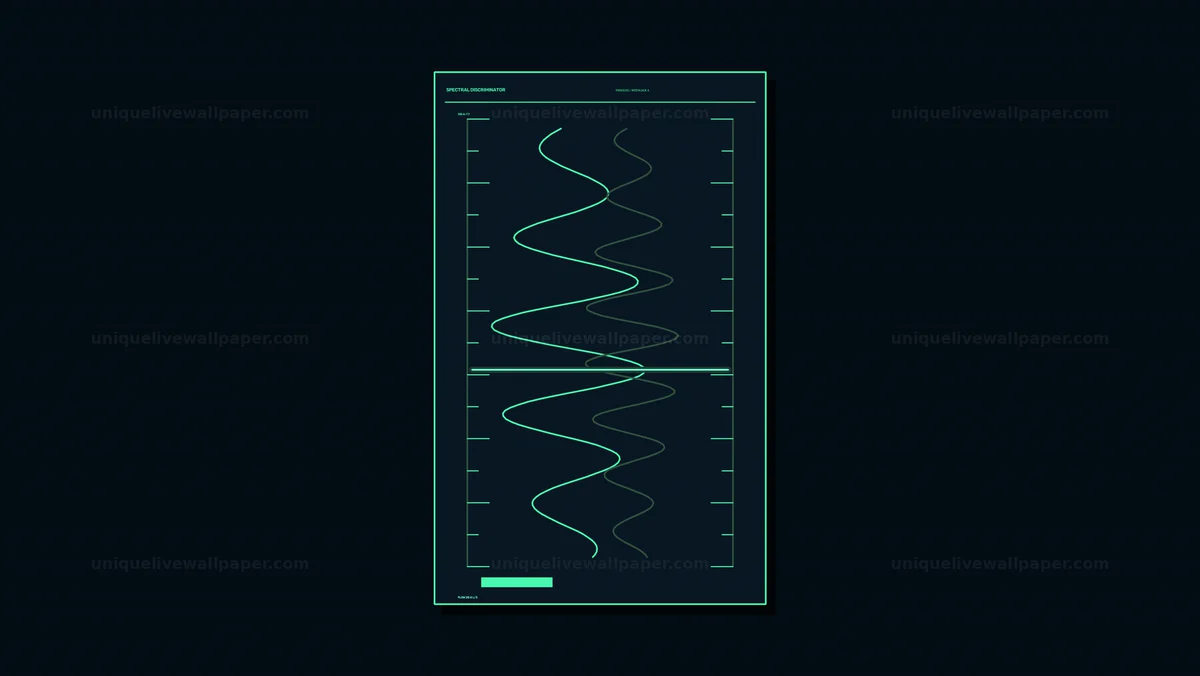 Futuristic Data Graph HUD Seamless Loop