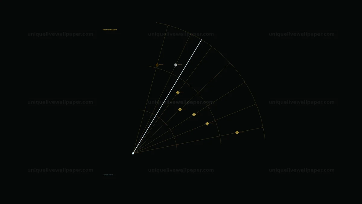 Watermarked thumbnail for Facility Status Radar HUD Seamless Loop