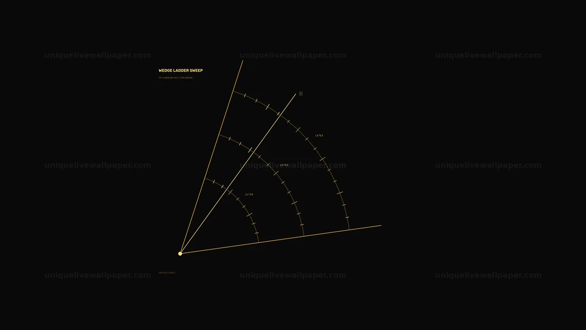 Wedge Ladder Sweep HUD Seamless Loop