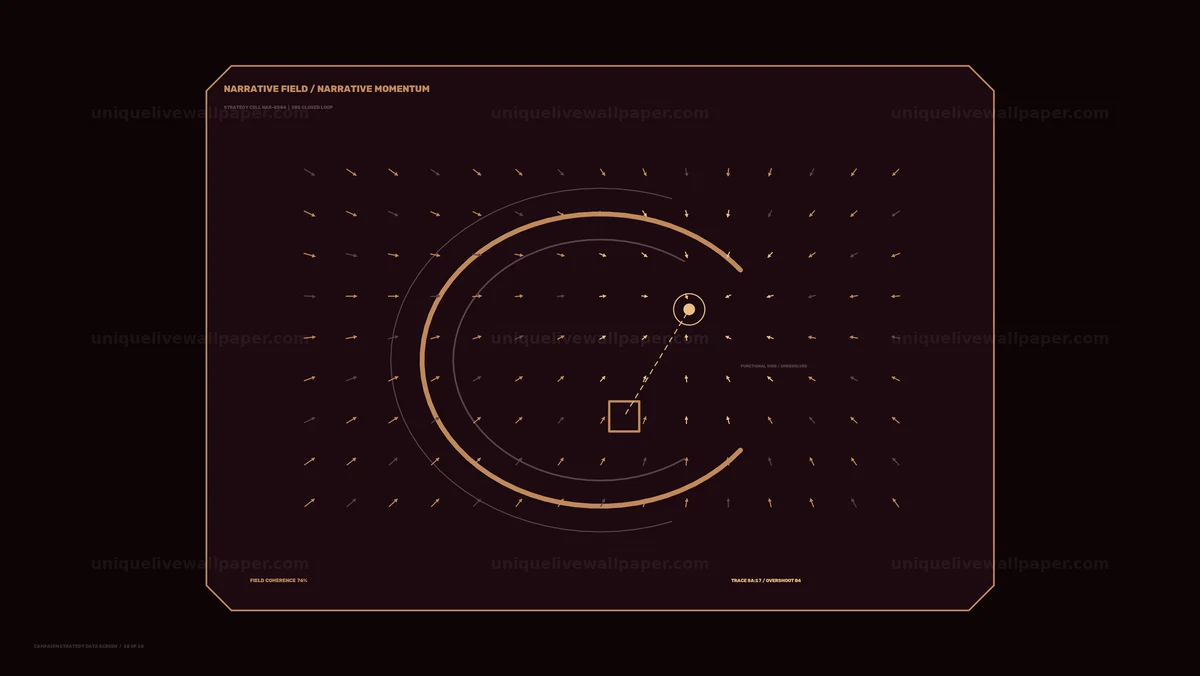 Watermarked thumbnail for Campaign Strategy Data Screen HUD Seamless Loop