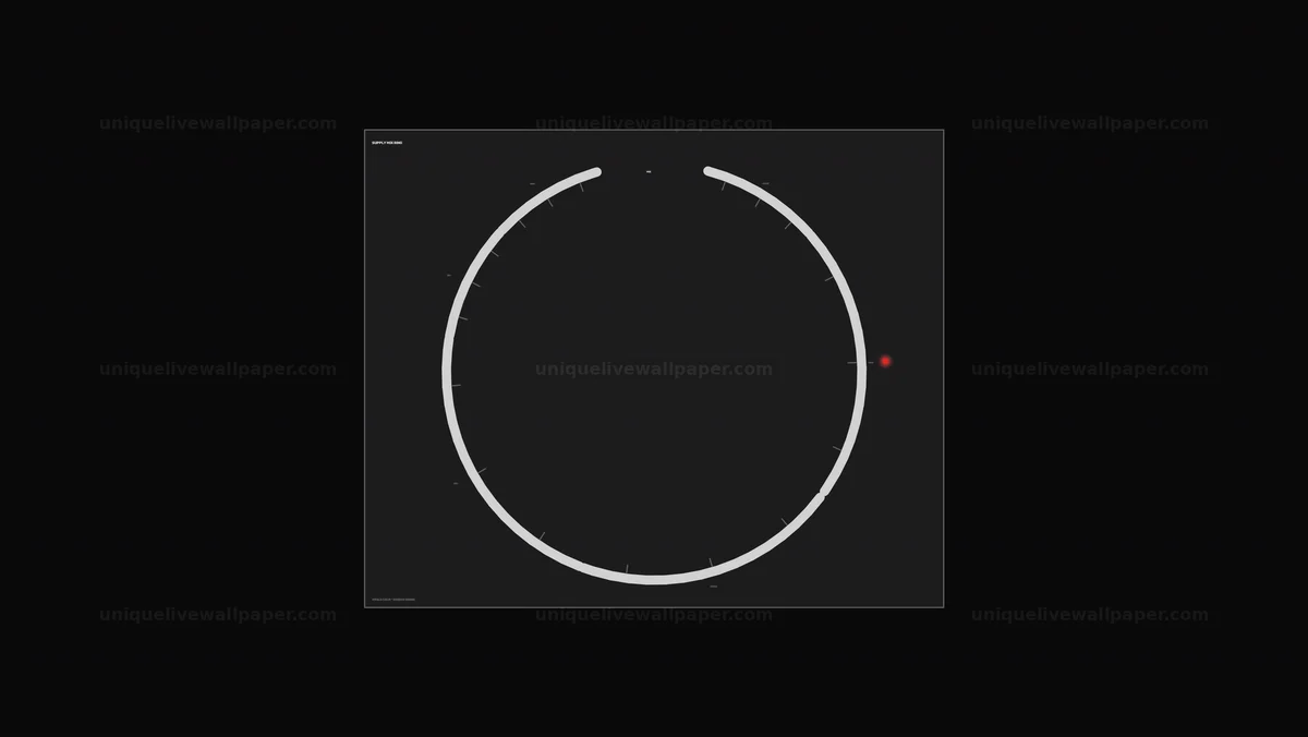 Circular Monitoring HUD Seamless Loop
