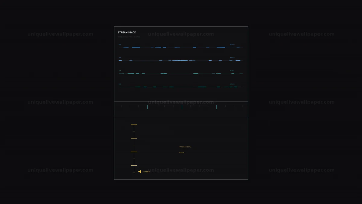 Campaign Performance Monitor HUD Seamless Loop