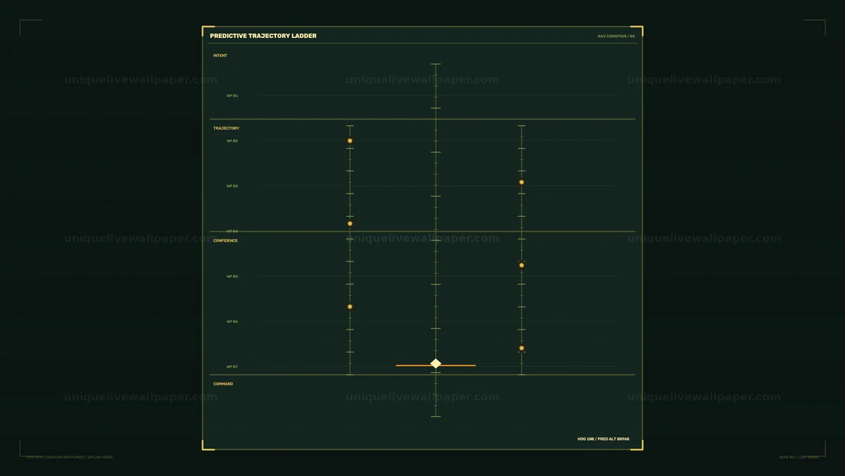 Watermarked thumbnail for AI Cognition Predictive Trajectory HUD Seamless Loop