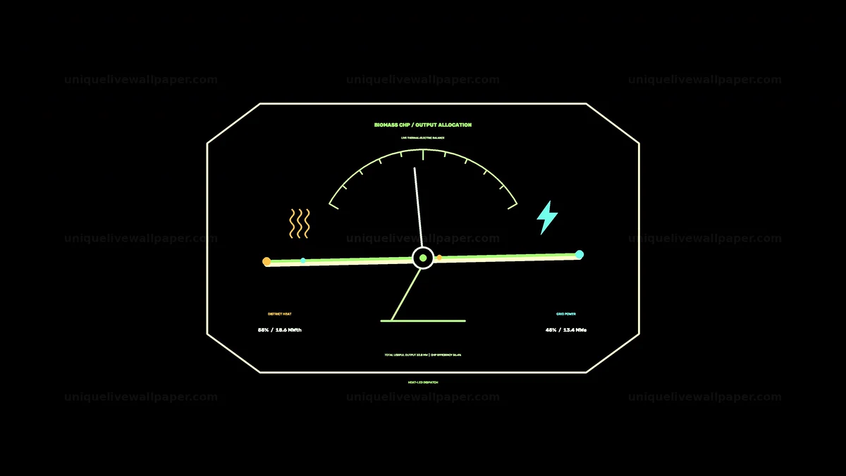 Biomass Energy Output Allocation Seamless Loop