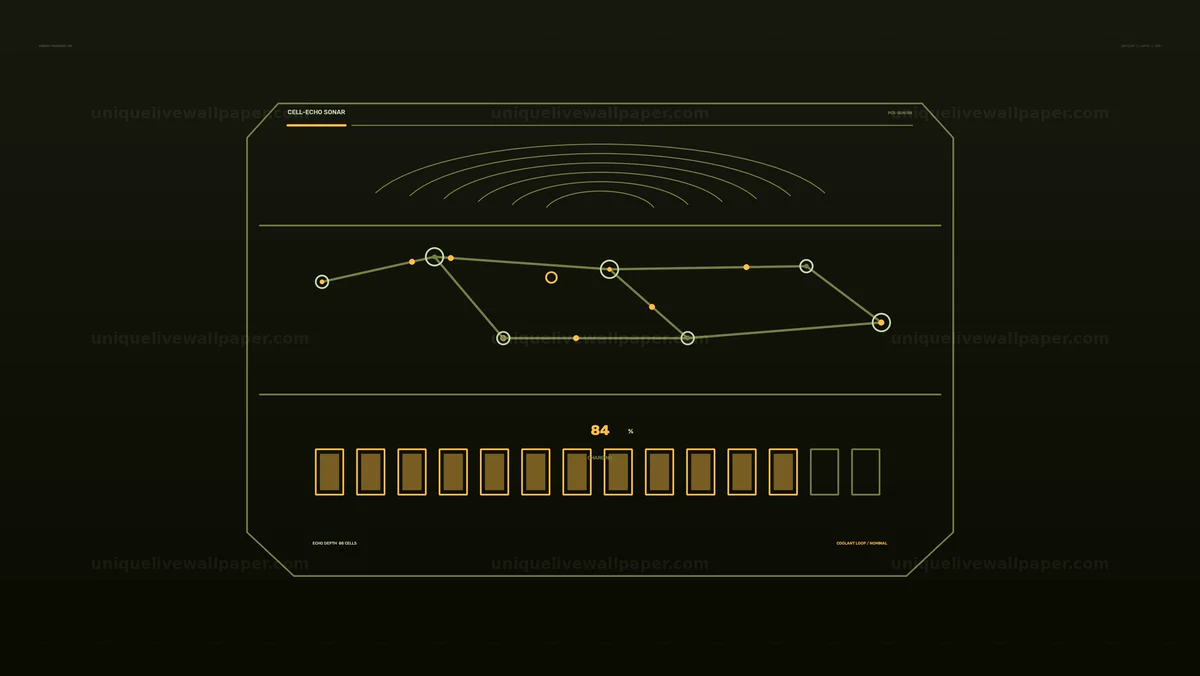 Battery Charging Progress HUD Seamless Loop