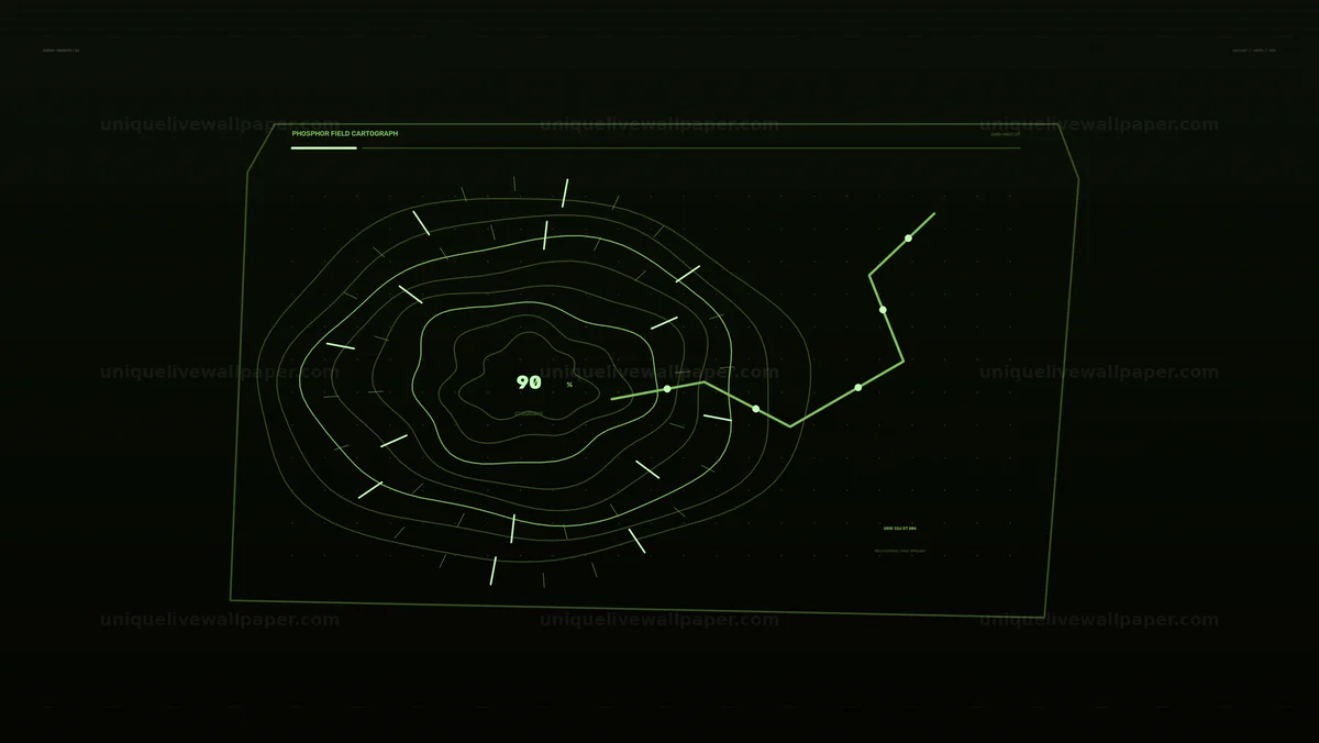 Progress Indicator Data HUD Seamless Loop