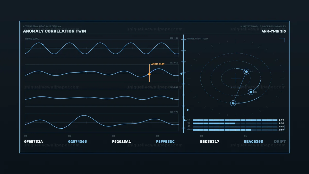 Advanced AI Heads-Up Display Anomaly Correlation Seamless Loop
