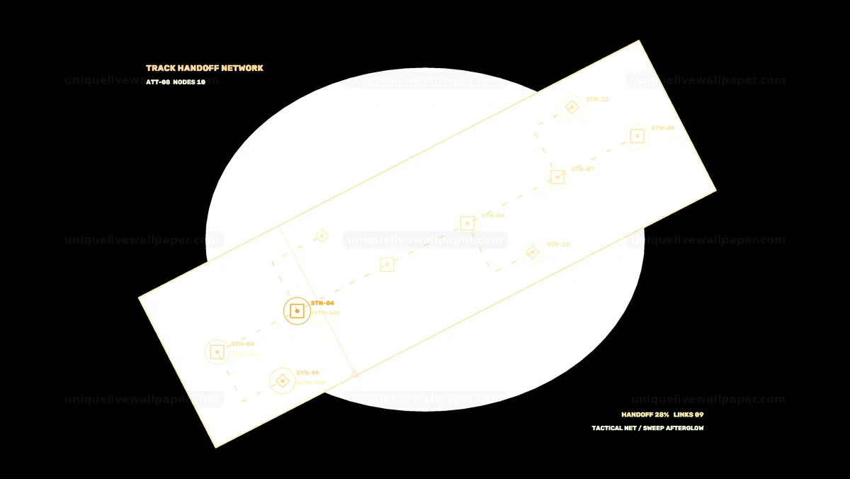Advanced Target Tracking HUD Seamless Loop