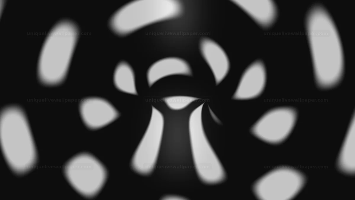 Watermarked thumbnail for Black and White Dimensional Vortex Seamless Loop