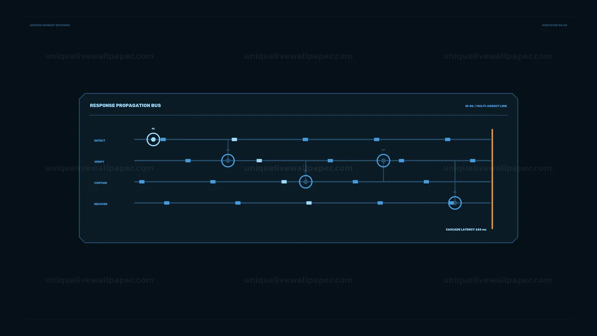 Watermarked thumbnail for Defense Incident Response HUD Seamless Loop