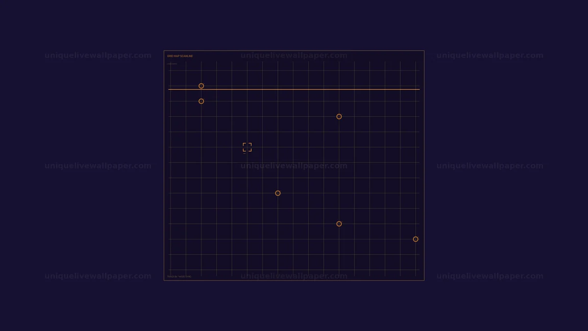 Grid Monitoring HUD Scanline Seamless Loop