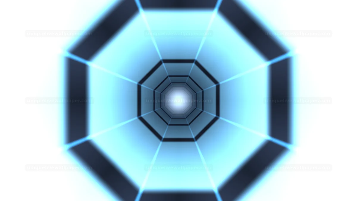Watermarked thumbnail for High Energy Warp Corridor Background Seamless Loop
