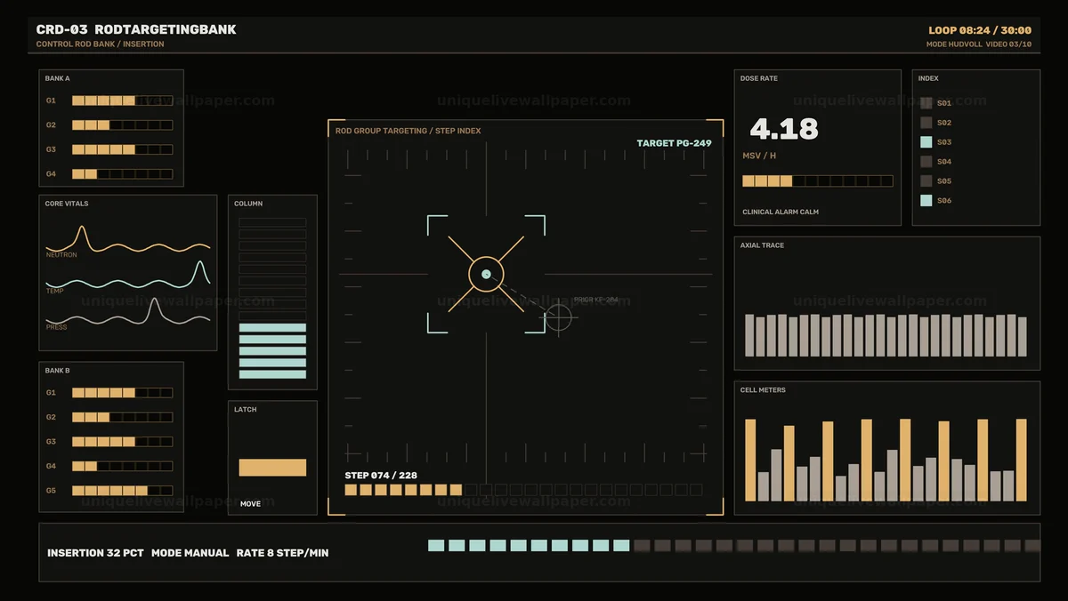 Reactor Monitoring Control Interface Seamless Loop