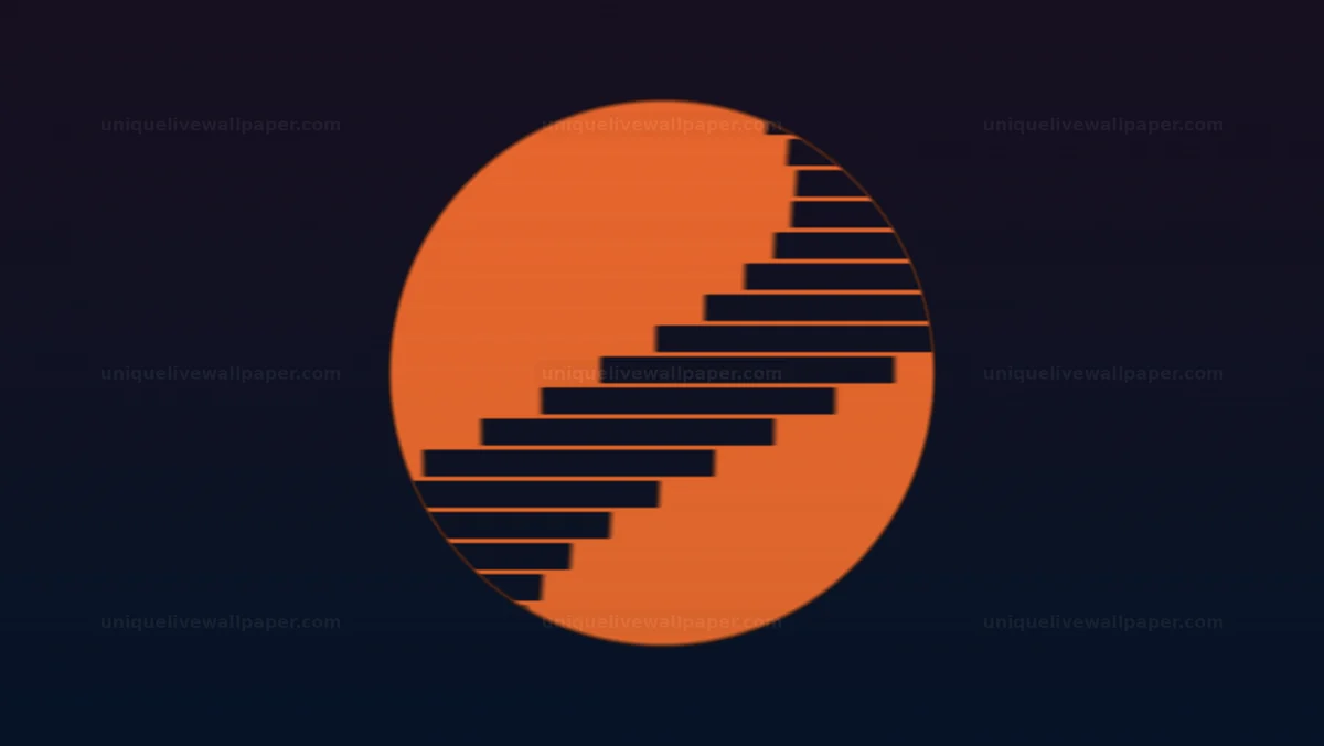 Eclipse Circular Wipe Transition Seamless Loop