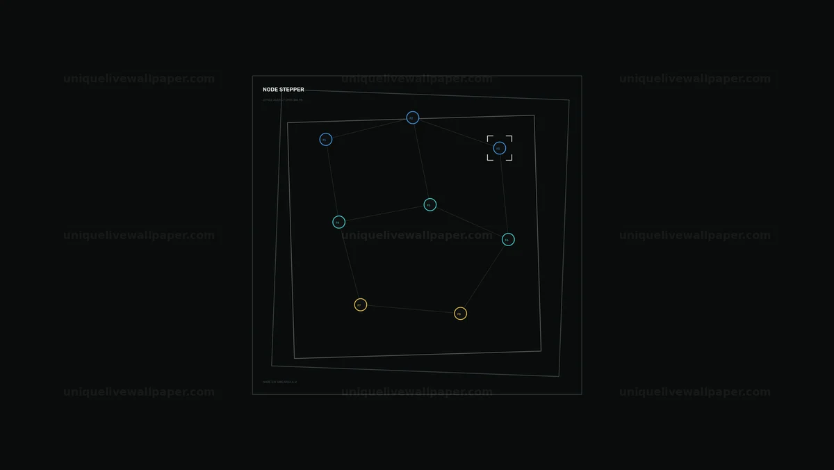 Watermarked thumbnail for Network Node Analysis HUD Seamless Loop