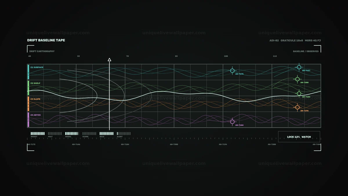 AI Anomaly Detection Interface Seamless Loop