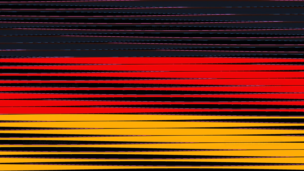 Watermarked thumbnail for German Flag Horizontal Stripes Motion Background Seamless Loop