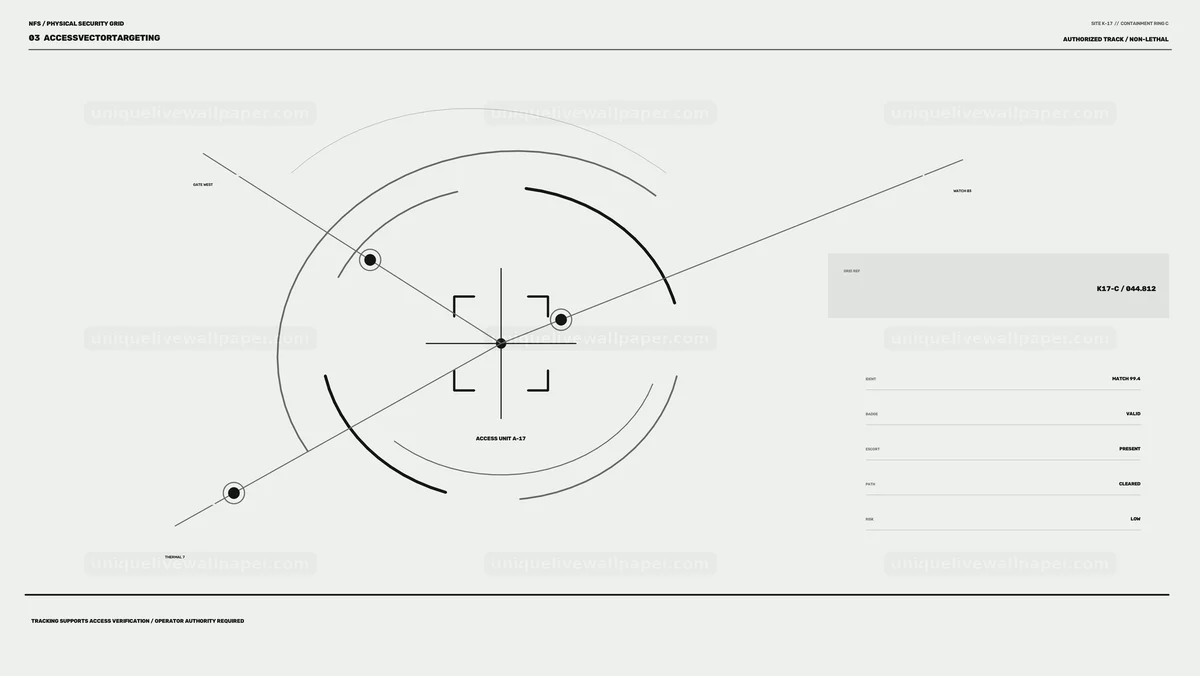 Nuclear Facility Security Targeting HUD Seamless Loop