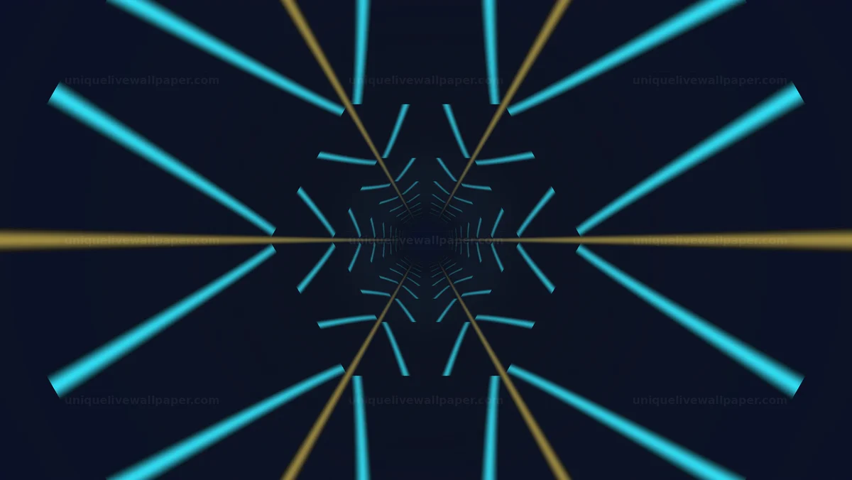 Cyberpunk Hyperspace Tunnel Background Seamless Loop