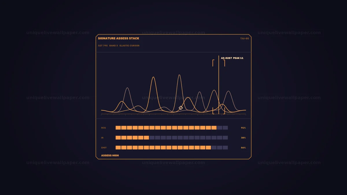 Watermarked thumbnail for Digital Target Assessment Interface Seamless Loop