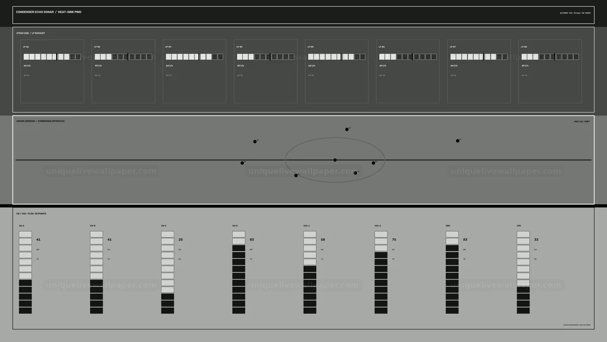 Industrial Process Monitoring HUD Seamless Loop