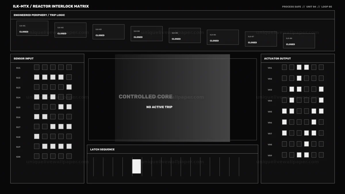 Nuclear Facility Security Interlock HUD Seamless Loop