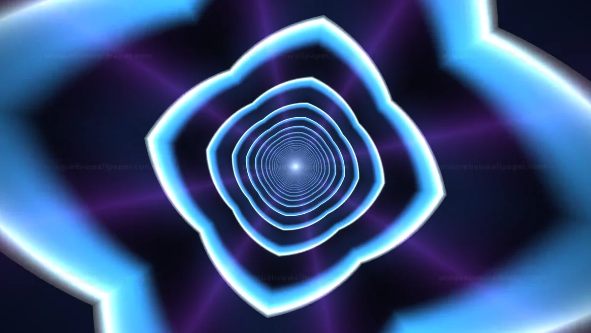 Sci-Fi Wormhole Travel Background Seamless Loop
