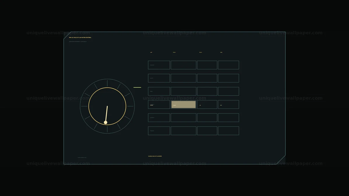 Watermarked thumbnail for Futuristic Status Monitor HUD Seamless Loop