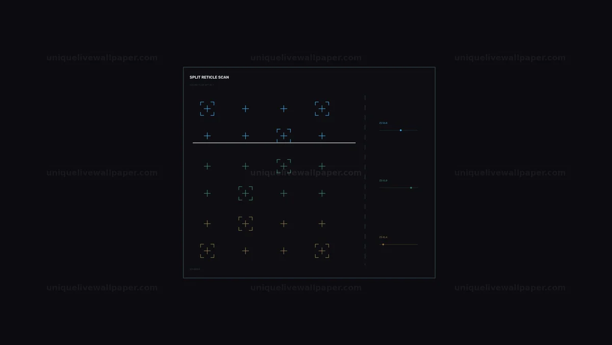 Watermarked thumbnail for Reticle Scan Data HUD Seamless Loop