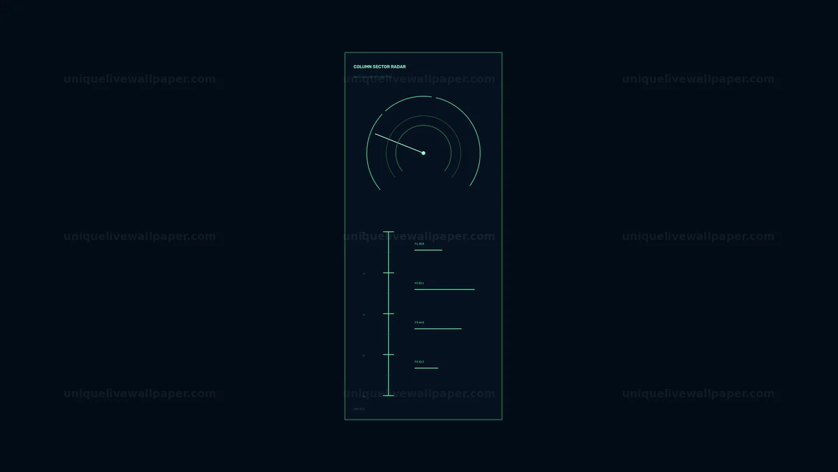 Watermarked thumbnail for Data Radar and Bar Chart HUD Seamless Loop