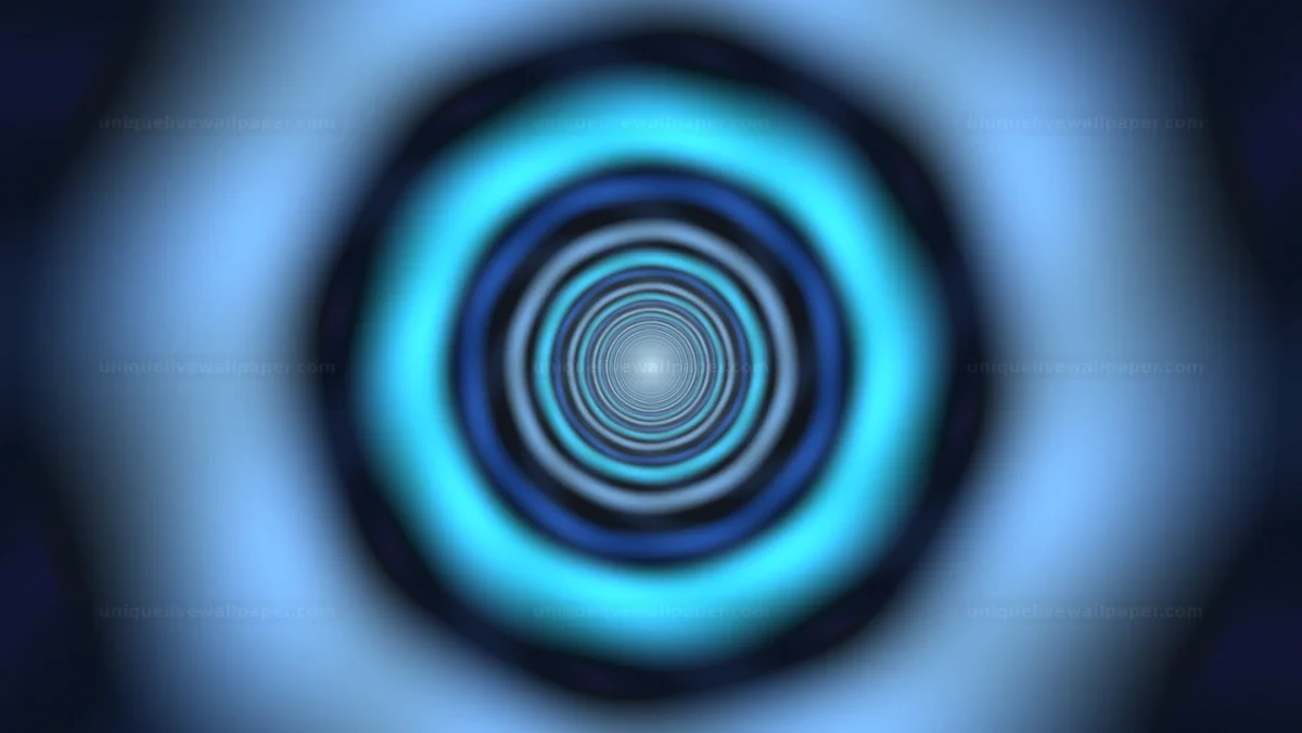 Watermarked thumbnail for Electric blue space portal background creates a motion graphics effect