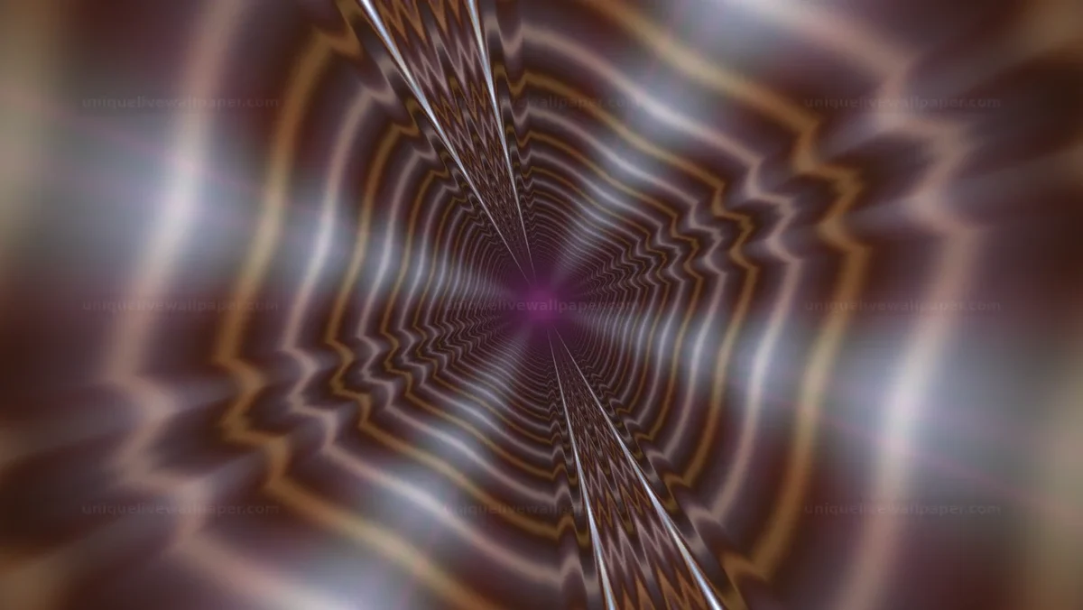 Watermarked thumbnail for Symmetrical Abstract Vortex Tunnel Seamless Loop