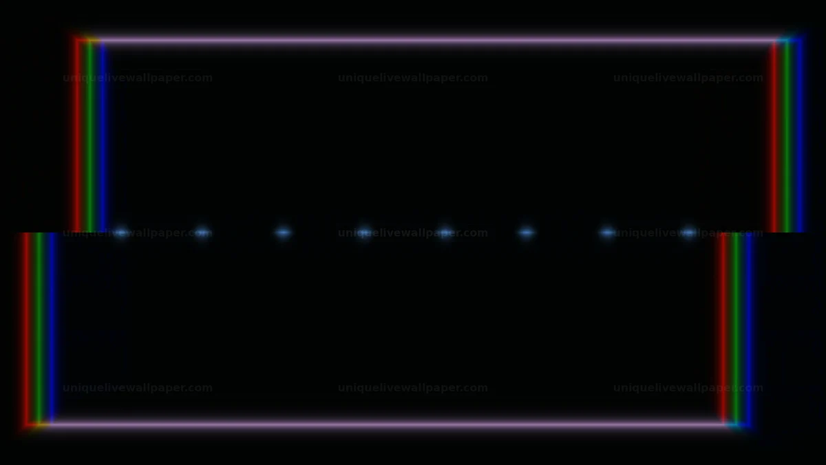 Watermarked thumbnail for Chromatic Glitch Frame Overlay — Chromatic glitch frame creates dynami